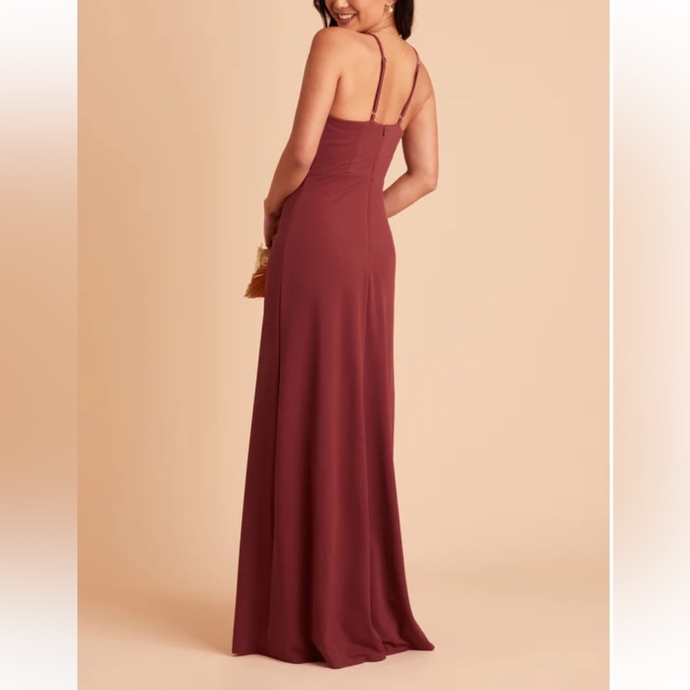 BIRDY GREY ASH DRESS, SIZE M, CREPE ROSEWOOD, NWT - Picture 2 of 7